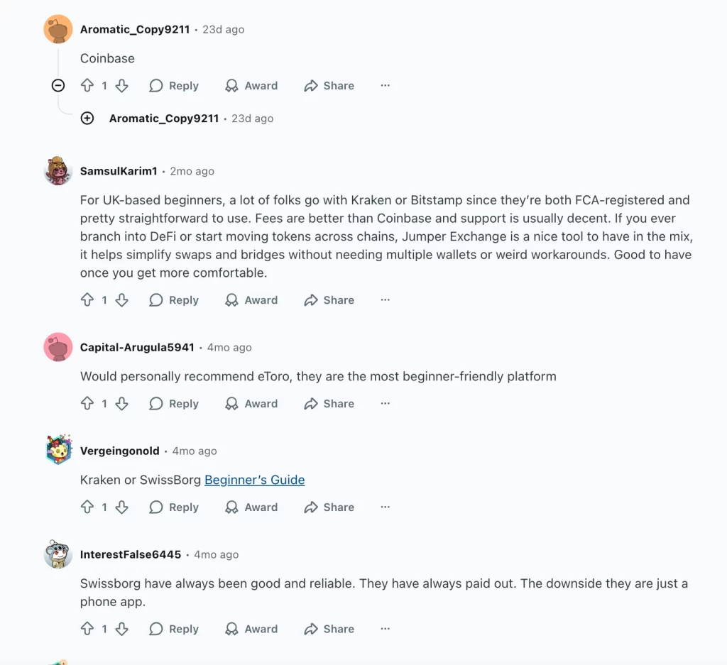 example of content freshness in reddit and how oit helps to rank in Google